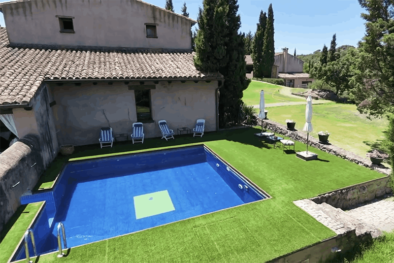 Hotel con piscina en Extremadura
